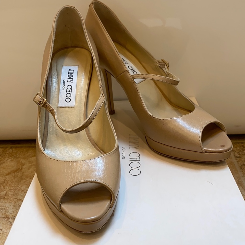 Jimmy Choo platform pumps